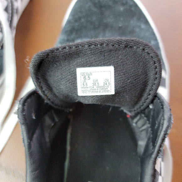 VANS Checkerboard Old Skool Skateboard Black White Streetwear size 6.5 - Picture 8 of 8